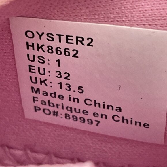 Kamik Oyster 2 Sandals Kids Girls 1 Closed Toe Waterproof Bungee Cord Pink - Picture 3 of 10